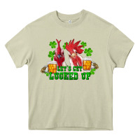 Mossy st. patrick's day roosters let's get lucked up Heavy Core Tee - RanaPortraitStore