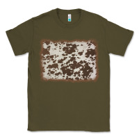 Army Green cowhide background Classic Tee - AdoDesignShop
