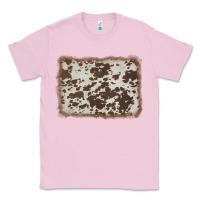 Bubblegum Pink cowhide background Classic Tee - AdoDesignShop