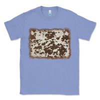 Colony Blue cowhide background Classic Tee - AdoDesignShop