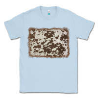 Dusty Blue cowhide background Classic Tee - AdoDesignShop