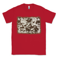 Red cowhide background Classic Tee - AdoDesignShop