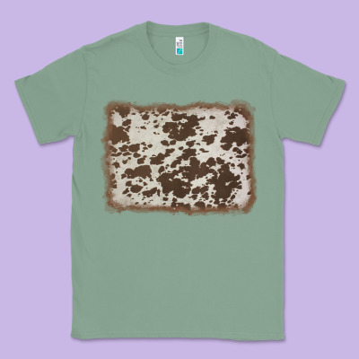 Cowhide Background Classic Tee Designed By Adodesignshop