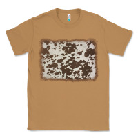 Toasted Coconut cowhide background Classic Tee - AdoDesignShop