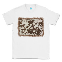 White cowhide background Classic Tee - AdoDesignShop