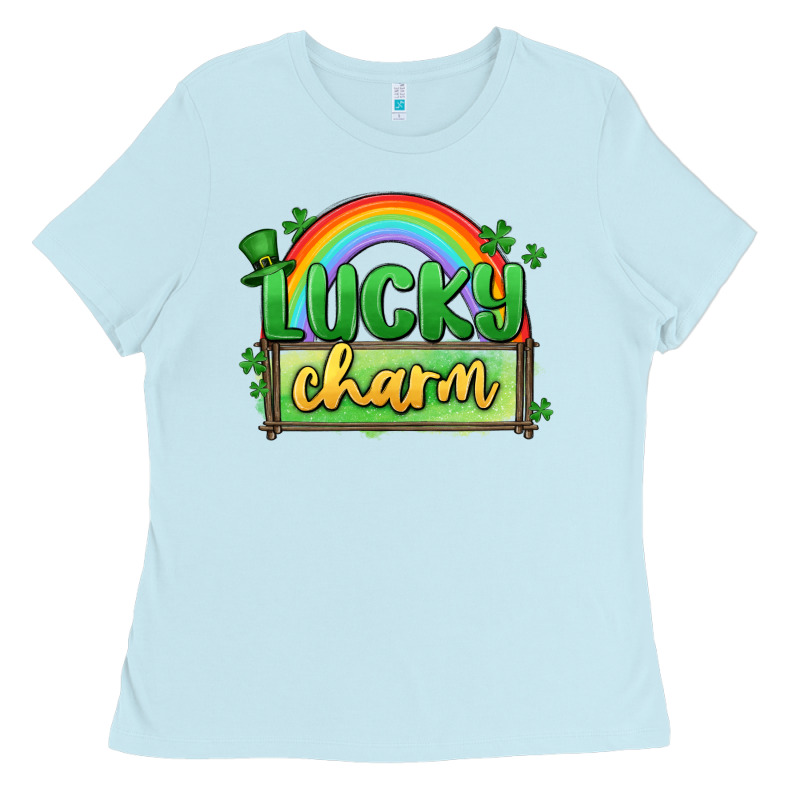 Lucky Charm Ladies Tee by MaliasSmallBusiness | Teevron