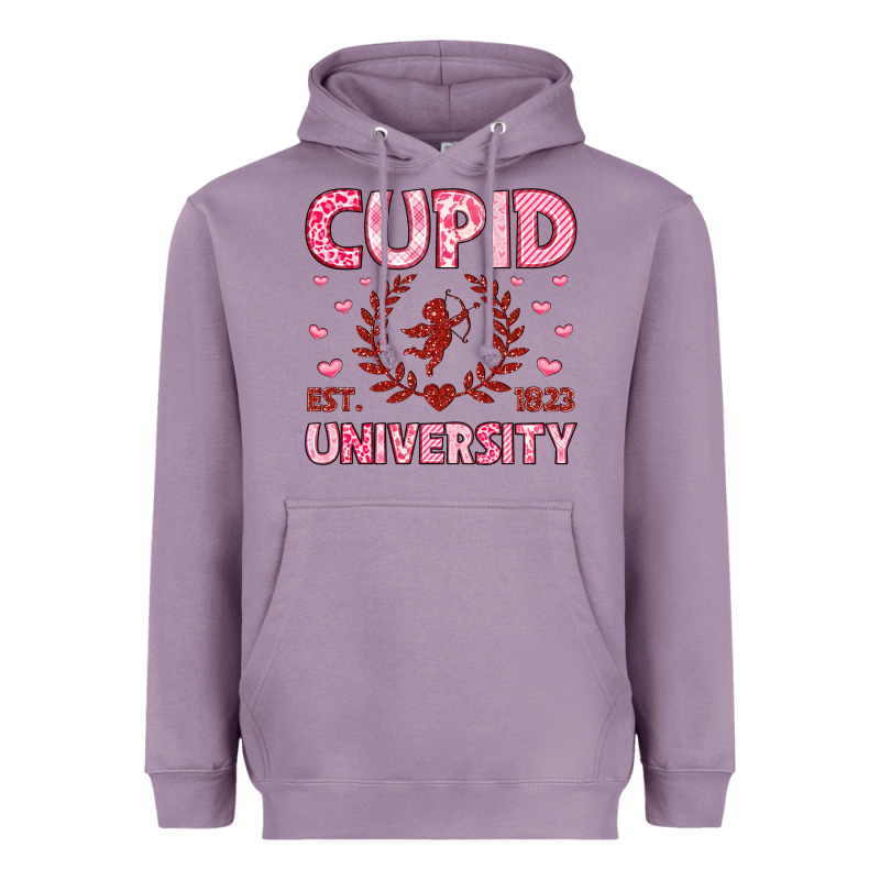 Cupid University Heavyweight Hoodie by LillyAllenDesigns | Teevron