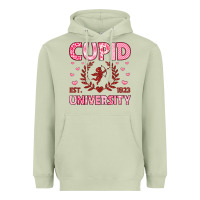 Matcha cupid university Heavyweight Hoodie - LillyAllenDesigns