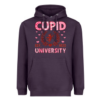 Plum cupid university Heavyweight Hoodie - LillyAllenDesigns