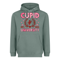 Sage cupid university Heavyweight Hoodie - LillyAllenDesigns