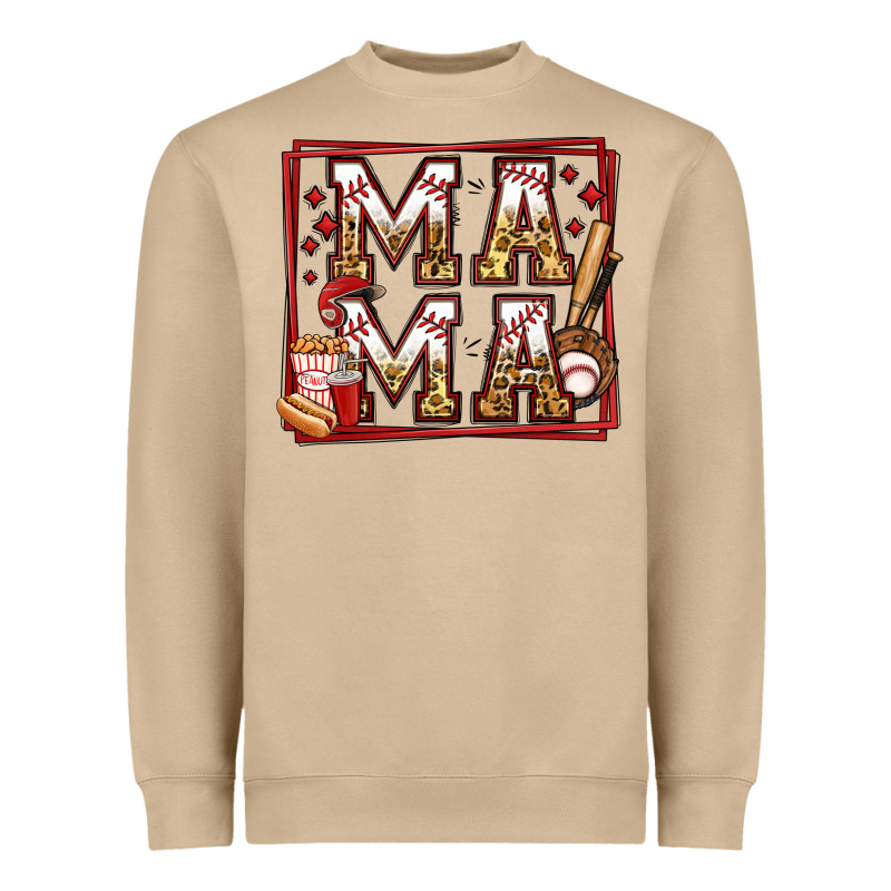Baseball Mama Heavyweight Sweatshirt by Jasminsmagicworld | Teevron