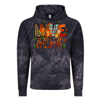 Cloud Black love fall  yall Vintage Hoodie - AdoDesignShop