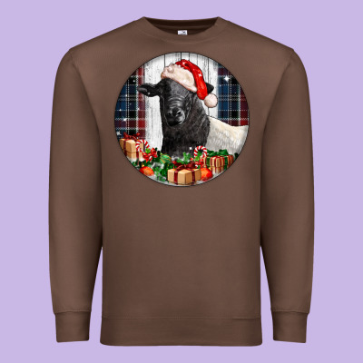 Christmas Dorper Sheep Premium Sweatshirt Designed By Lillyallendesigns