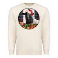 Sandshell christmas dorper sheep Premium Sweatshirt - LillyAllenDesigns