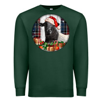 Sports Green christmas dorper sheep Premium Sweatshirt - LillyAllenDesigns