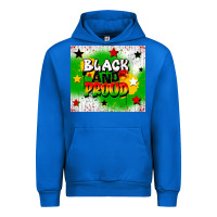 Cobalt black and proud Urban Hoodie - CowGirlArtShop