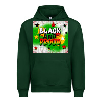 Forest Green black and proud Urban Hoodie - CowGirlArtShop