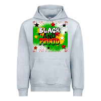 Heather Grey black and proud Urban Hoodie - CowGirlArtShop