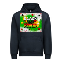 Navy black and proud Urban Hoodie - CowGirlArtShop