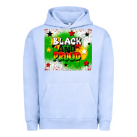 Pigment Grape Ice black and proud Urban Hoodie - CowGirlArtShop