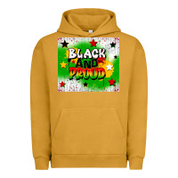 Pigment Peanut Butter black and proud Urban Hoodie - CowGirlArtShop