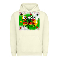 Pigment Pistachio black and proud Urban Hoodie - CowGirlArtShop
