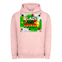 Pigment Salmon black and proud Urban Hoodie - CowGirlArtShop