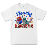 White howdy america western Premium Tee - texasbilliewilder
