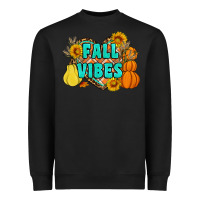 Black fall vibes Heavyweight Sweatshirt - Artiststas