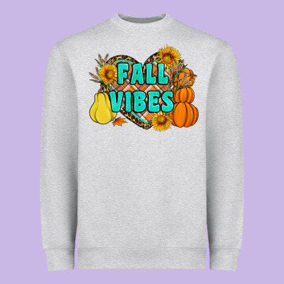 Fall Vibes Heavyweight Sweatshirt Designed By Artiststas