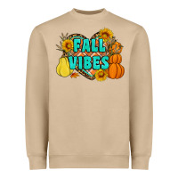 Mushroom fall vibes Heavyweight Sweatshirt - Artiststas