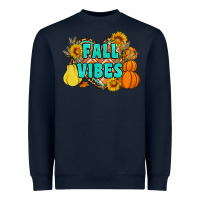 Navy fall vibes Heavyweight Sweatshirt - Artiststas