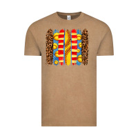 Vintage Coffee softball  brushstrokes Vintage Tee - AdoDesignShop