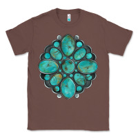 Chestnut turquoise gemstone Classic Tee - Artiststas