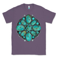 Lavender turquoise gemstone Classic Tee - Artiststas