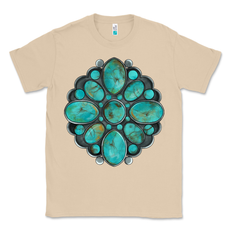 Turquoise Gemstone Classic Tee by Artiststas | Teevron