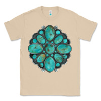 Mushroom turquoise gemstone Classic Tee - Artiststas
