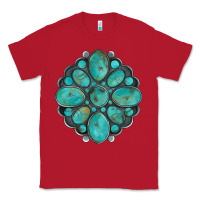Red turquoise gemstone Classic Tee - Artiststas