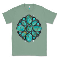 Sage turquoise gemstone Classic Tee - Artiststas