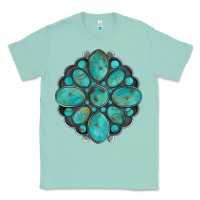 Seafoam turquoise gemstone Classic Tee - Artiststas
