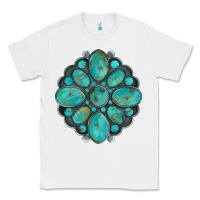 White turquoise gemstone Classic Tee - Artiststas