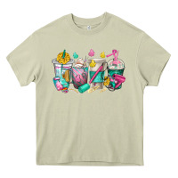 Mossy hairstylist coffee cups Heavy Core Tee - texasbilliewilder