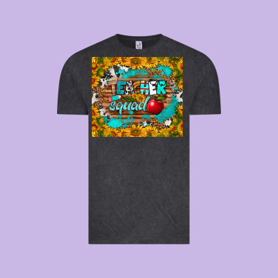 Teacher Squad Tumbler Vintage Tee Designed By Bundleandbundleshop