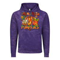 Cloud Purple farm fresh pupkins Vintage Hoodie - AdoDesignShop