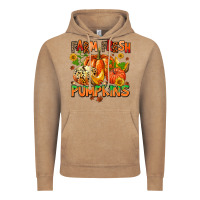 Vintage Coffee farm fresh pupkins Vintage Hoodie - AdoDesignShop