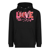 Black love like jesus la Heavyweight Hoodie - LillyAllenDesigns