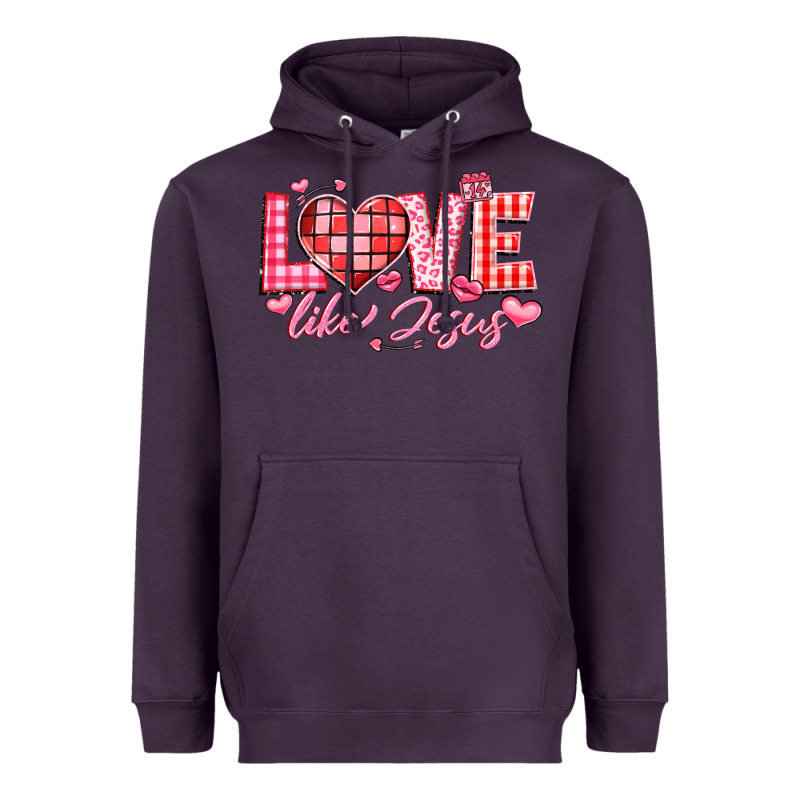 Love Like Jesus La Heavyweight Hoodie by LillyAllenDesigns | Teevron