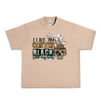 Burro i like my coffee black like my soul Urban Heavy Tee - Jasminsmagicworld