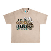 French Oak i like my coffee black like my soul Urban Heavy Tee - Jasminsmagicworld