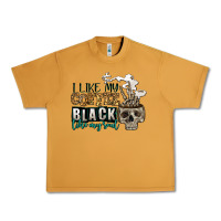 Peanut Butter i like my coffee black like my soul Urban Heavy Tee - Jasminsmagicworld